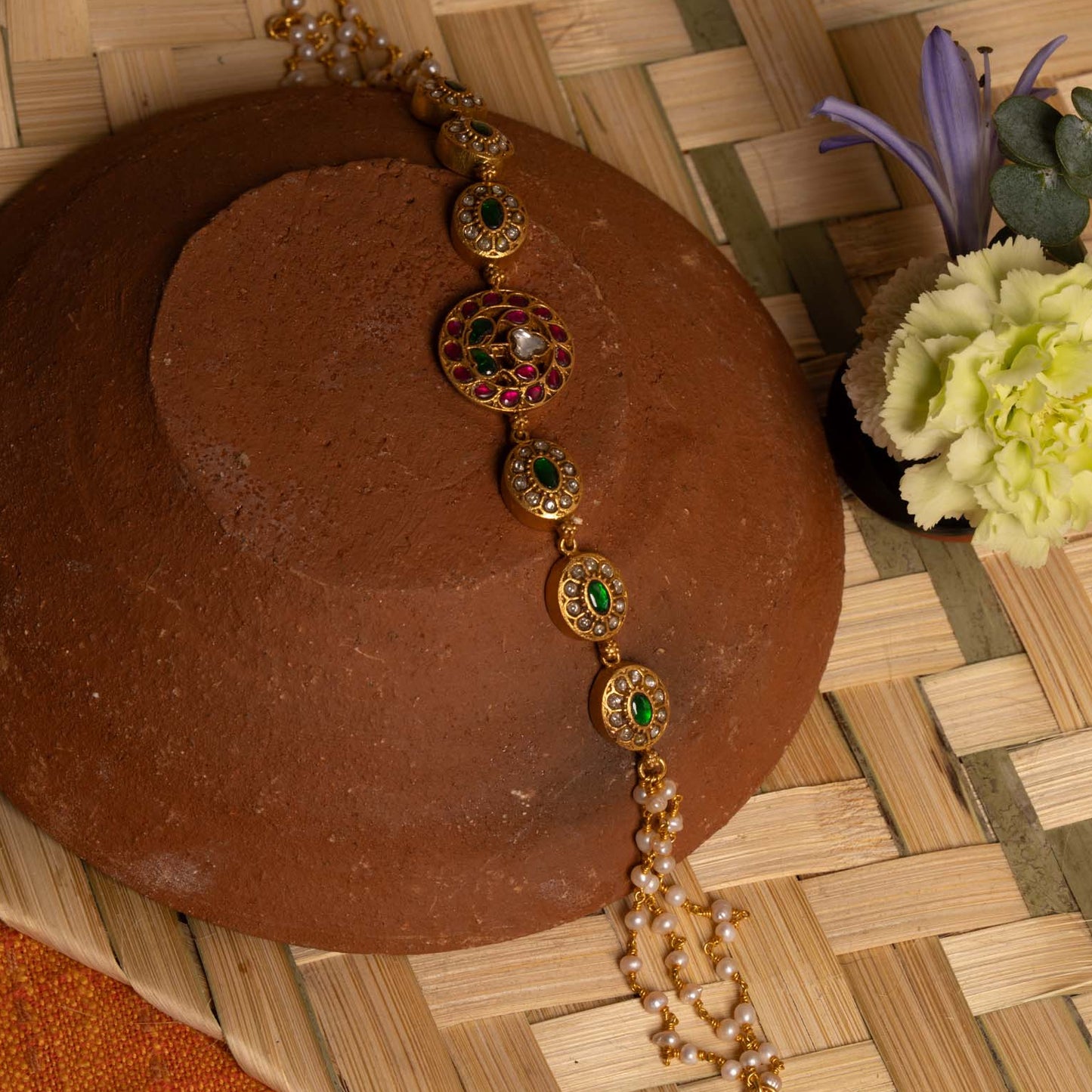 Kundan Floral Chocker