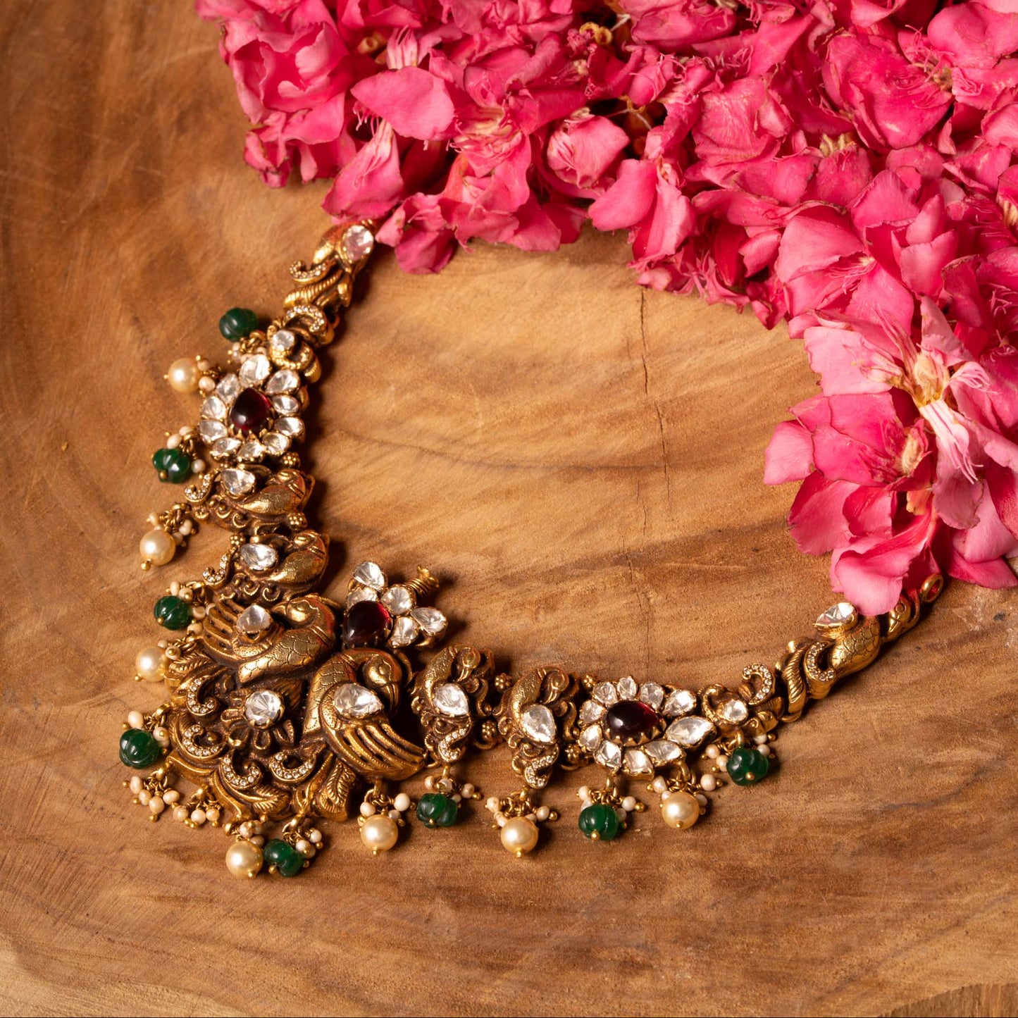 Moissanite Antique Necklace