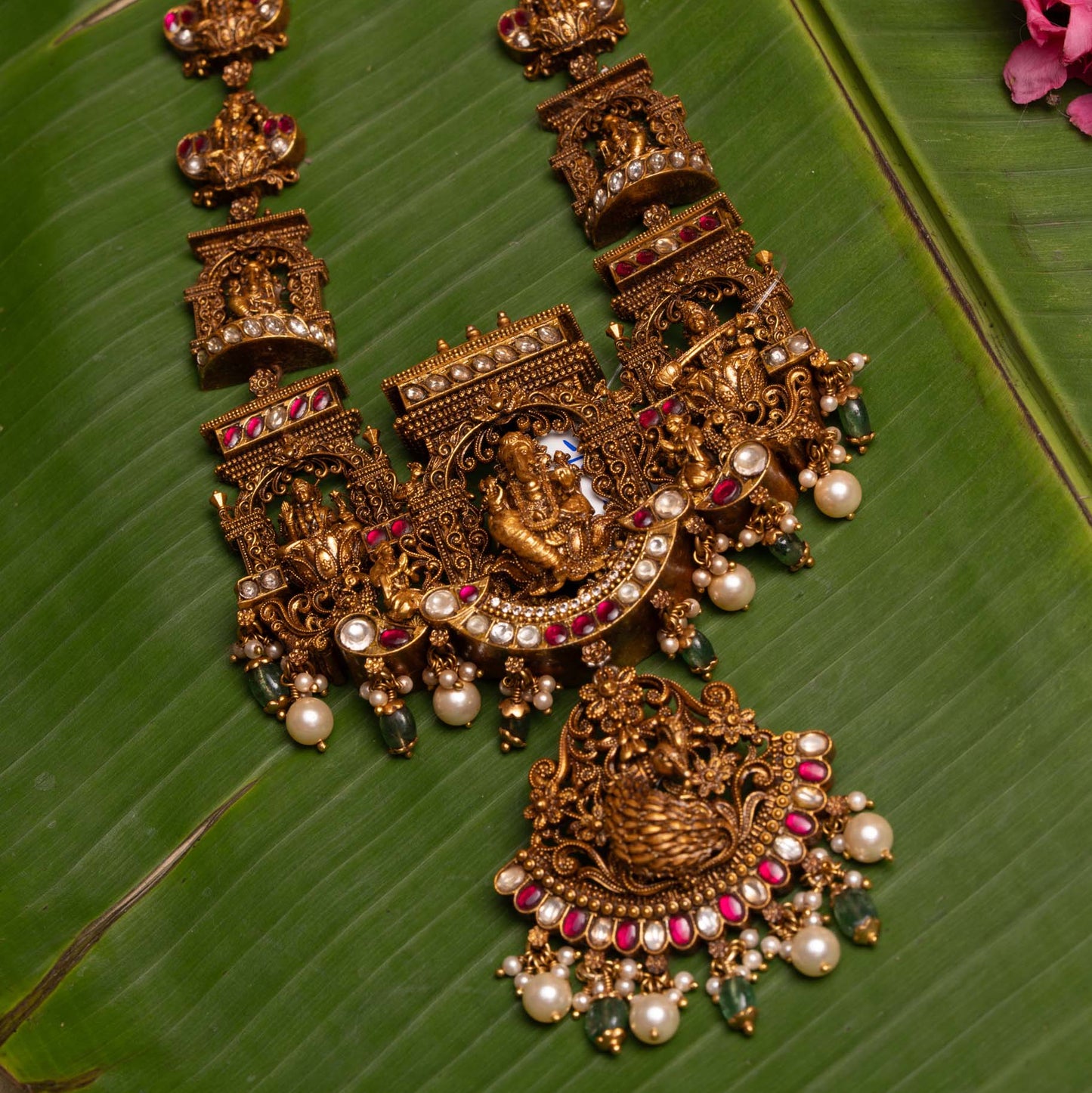 Deep Nagas Ganesha Long Necklace