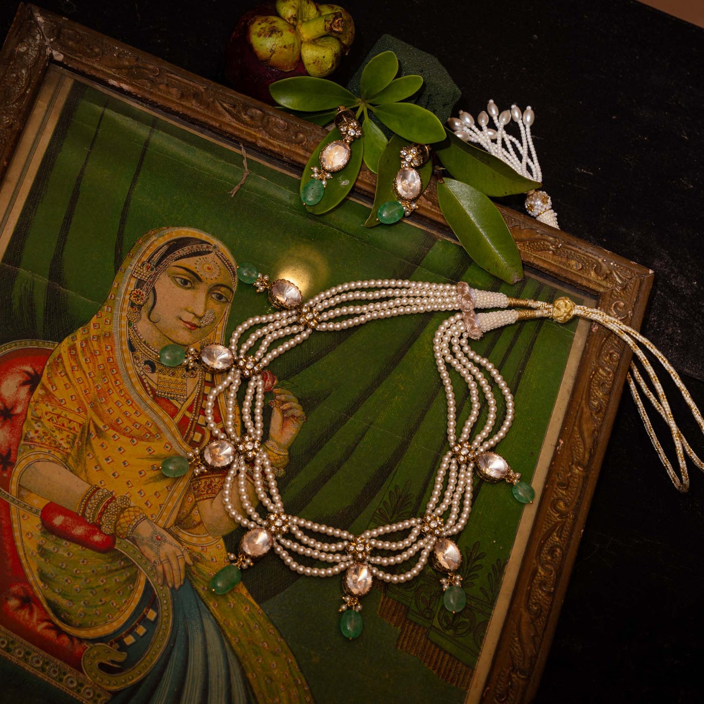 Pearl Polki Necklace