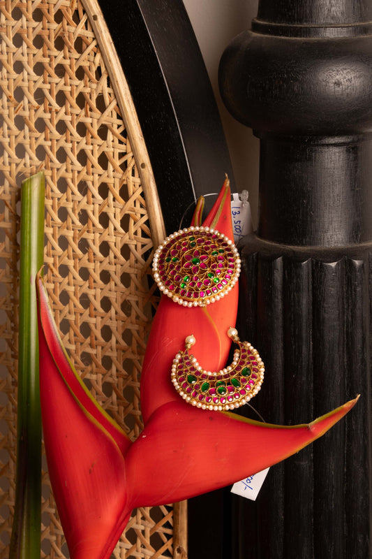Traditional Surya & Chandra Hiar Pin