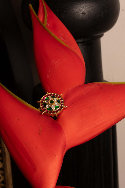 Kundan Hair Charm