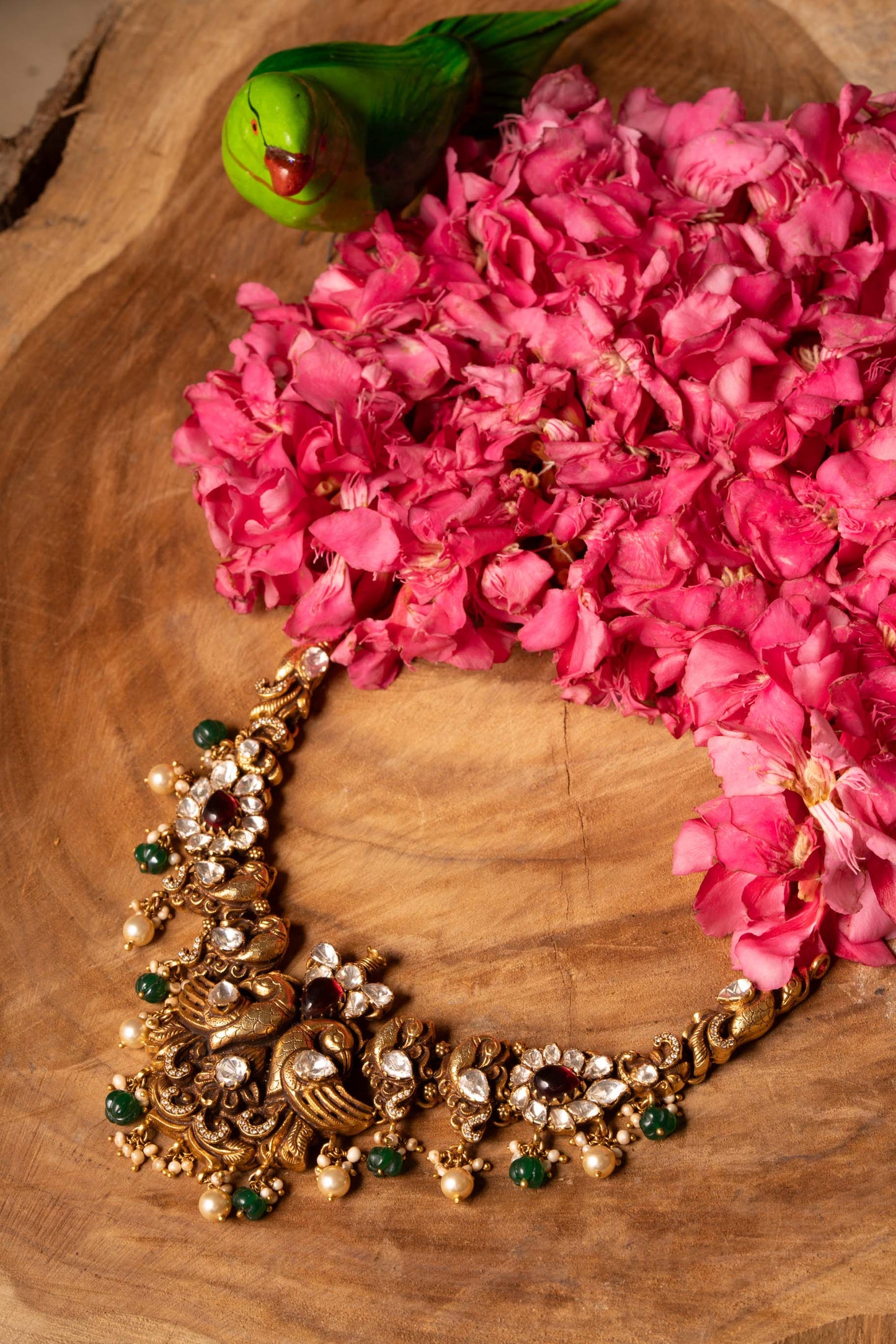 Moissanite Antique Necklace