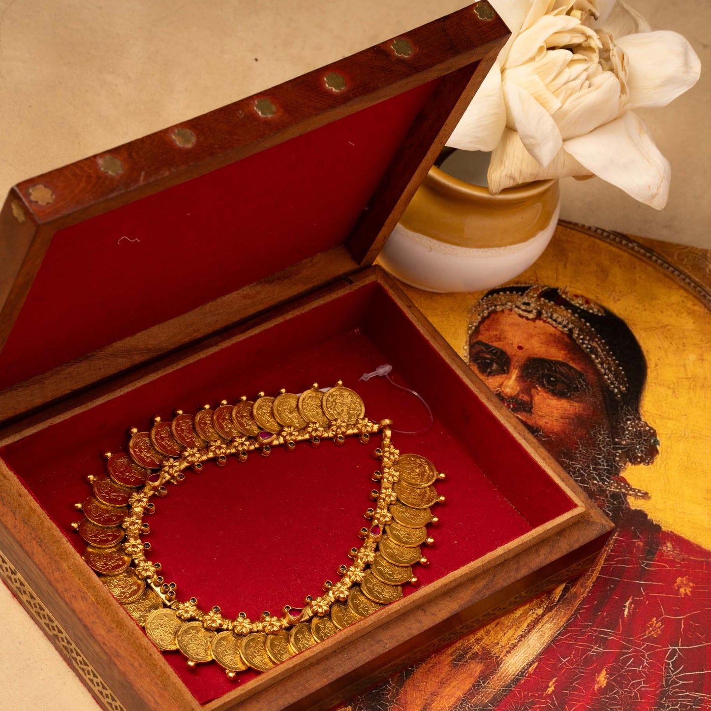 Short Coin Lakshmi Kasu Mala