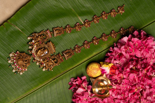 Deep Nagas Ganesha Long Necklace