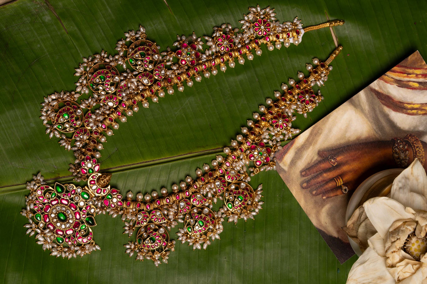 Gutti Pusalu Long Necklace