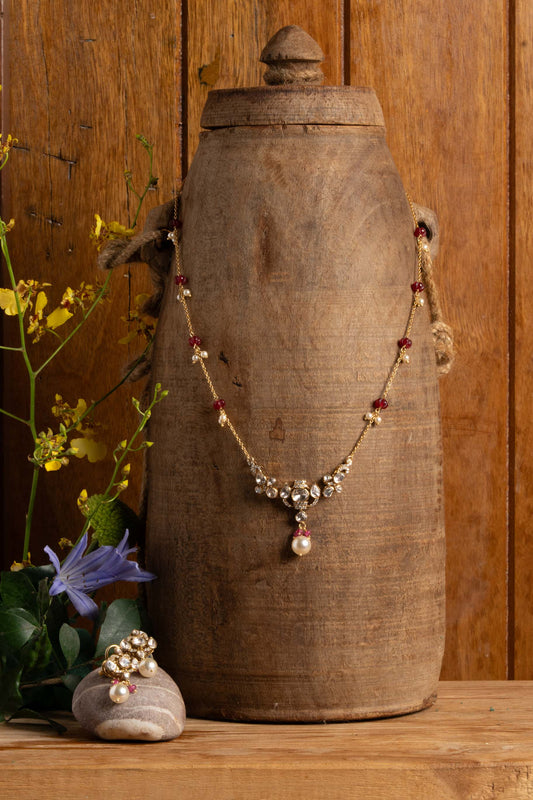 Polki Ruby Chain
