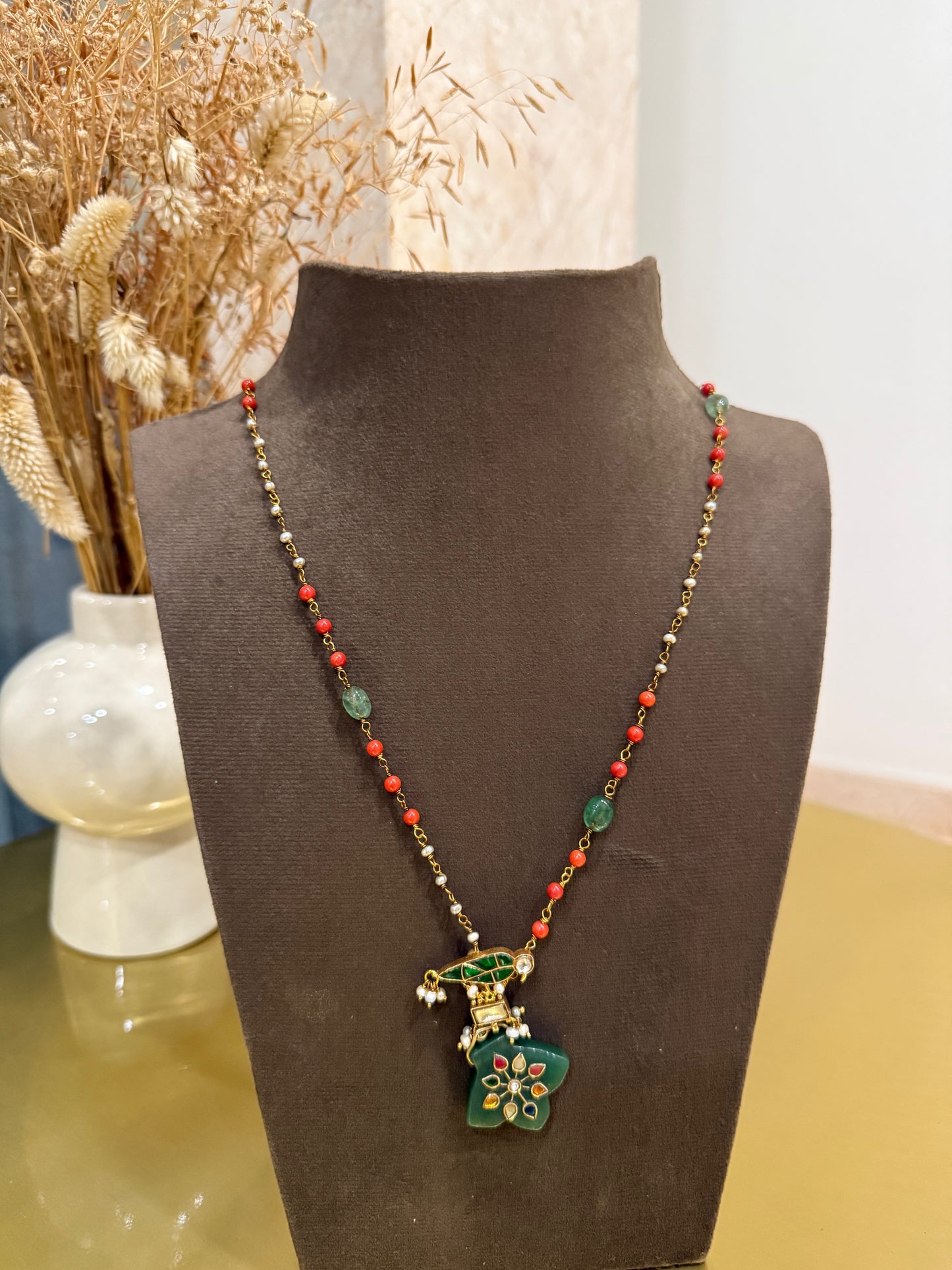 Coral Bird chain
