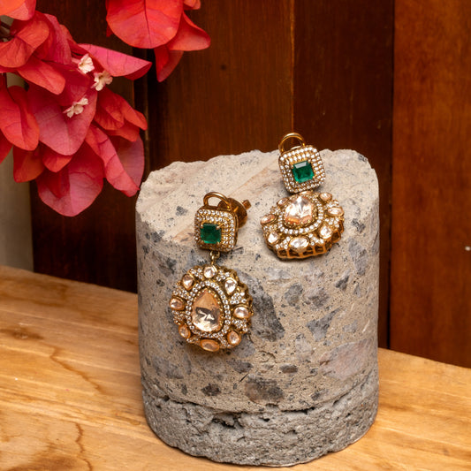 Polki Earrings