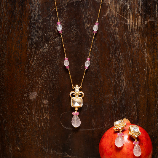Simple Polki Necklace